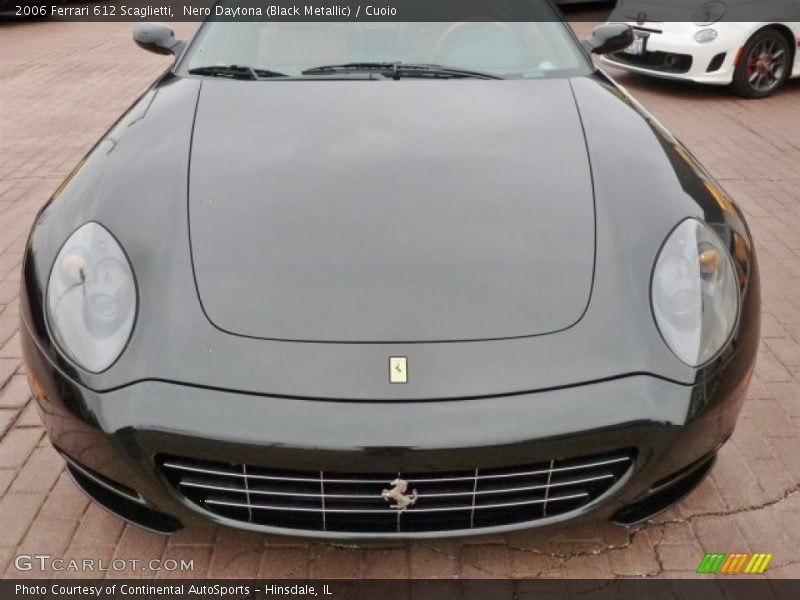 Nero Daytona (Black Metallic) / Cuoio 2006 Ferrari 612 Scaglietti