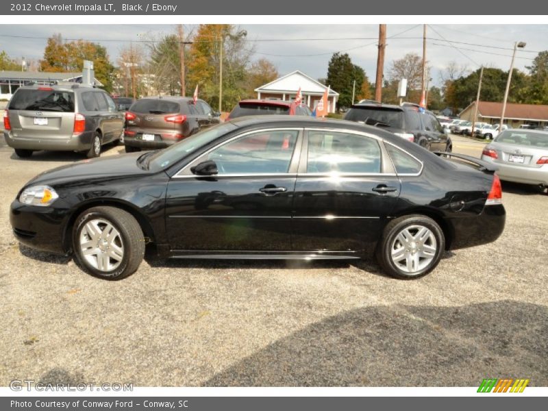 Black / Ebony 2012 Chevrolet Impala LT