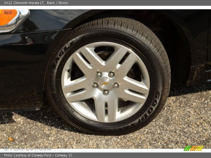 Black / Ebony 2012 Chevrolet Impala LT