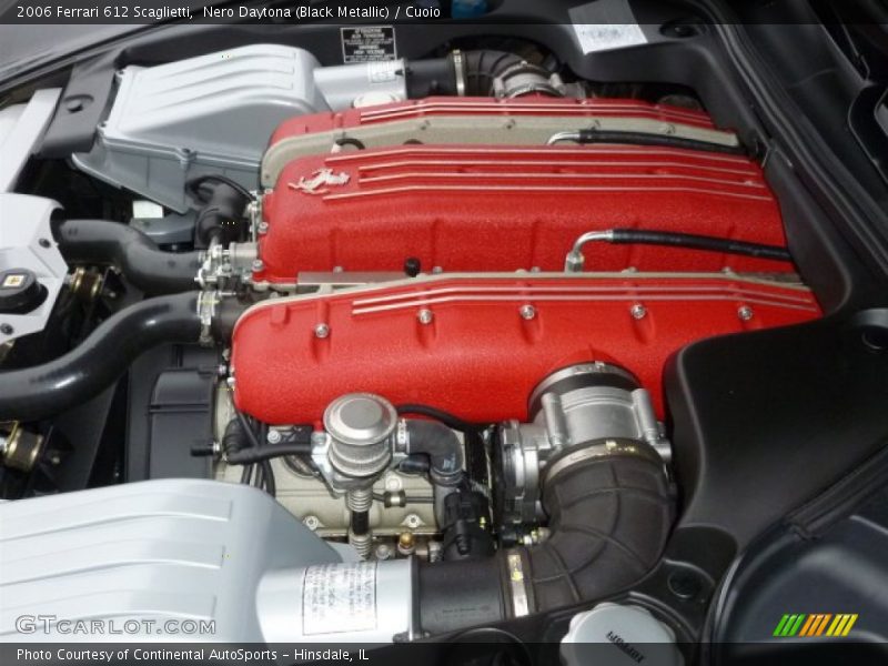  2006 612 Scaglietti  Engine - 5.7 Liter DOHC 48-Valve V12