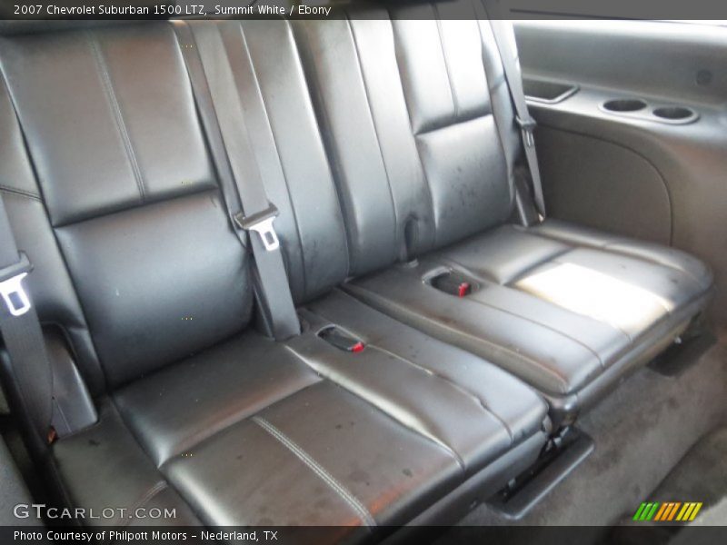Summit White / Ebony 2007 Chevrolet Suburban 1500 LTZ
