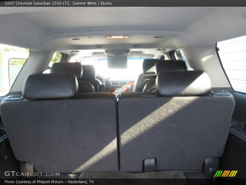 Summit White / Ebony 2007 Chevrolet Suburban 1500 LTZ