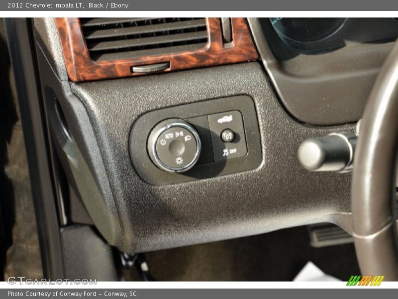 Black / Ebony 2012 Chevrolet Impala LT