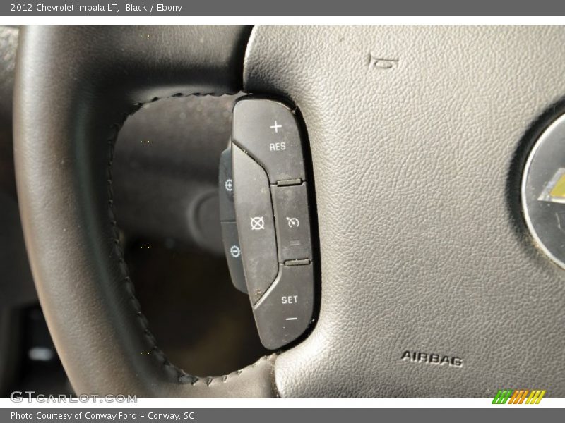 Black / Ebony 2012 Chevrolet Impala LT