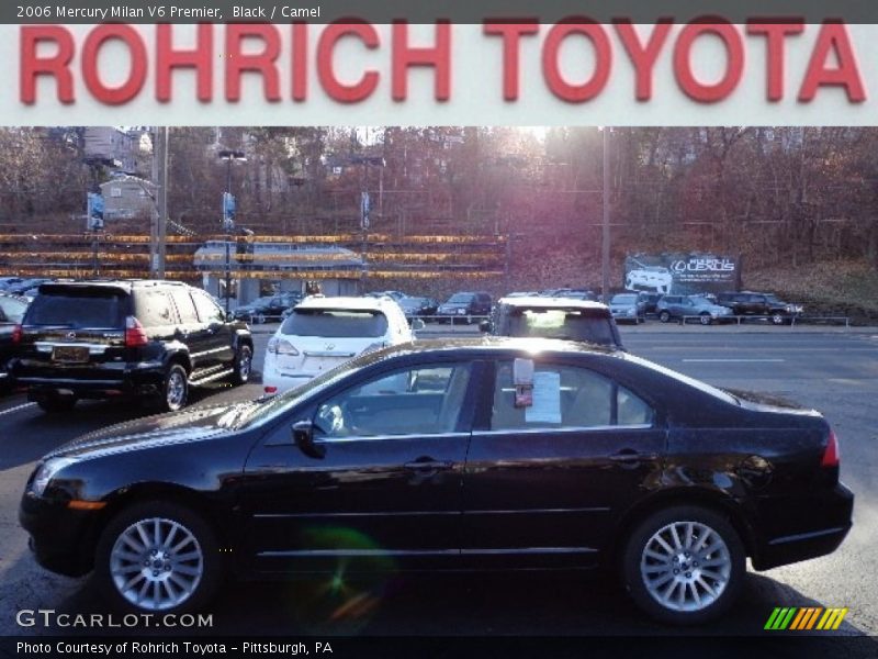 Black / Camel 2006 Mercury Milan V6 Premier
