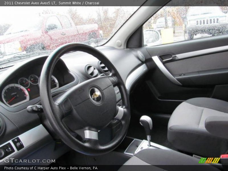 Summit White / Charcoal 2011 Chevrolet Aveo Aveo5 LT