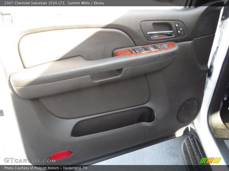 Summit White / Ebony 2007 Chevrolet Suburban 1500 LTZ