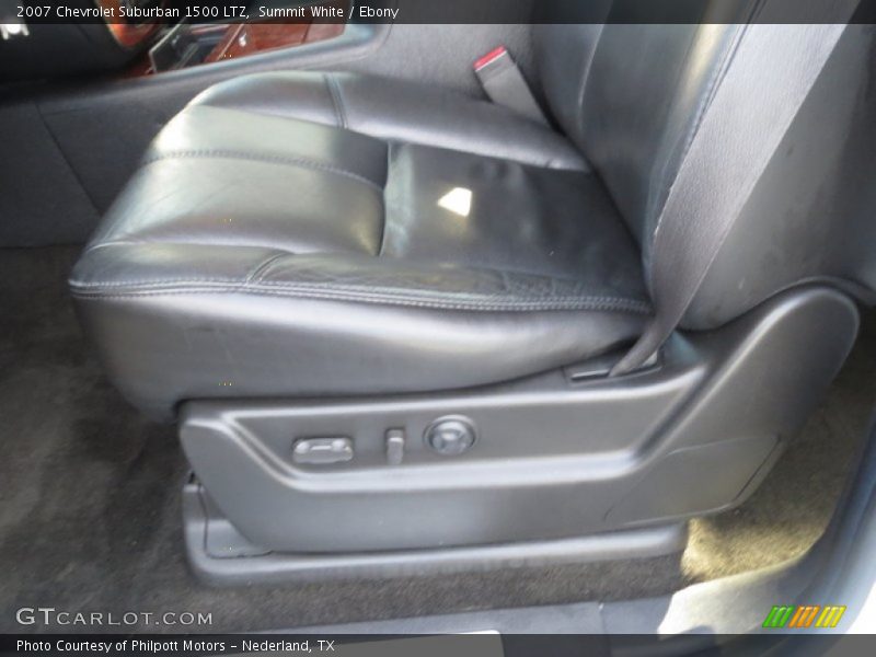 Summit White / Ebony 2007 Chevrolet Suburban 1500 LTZ