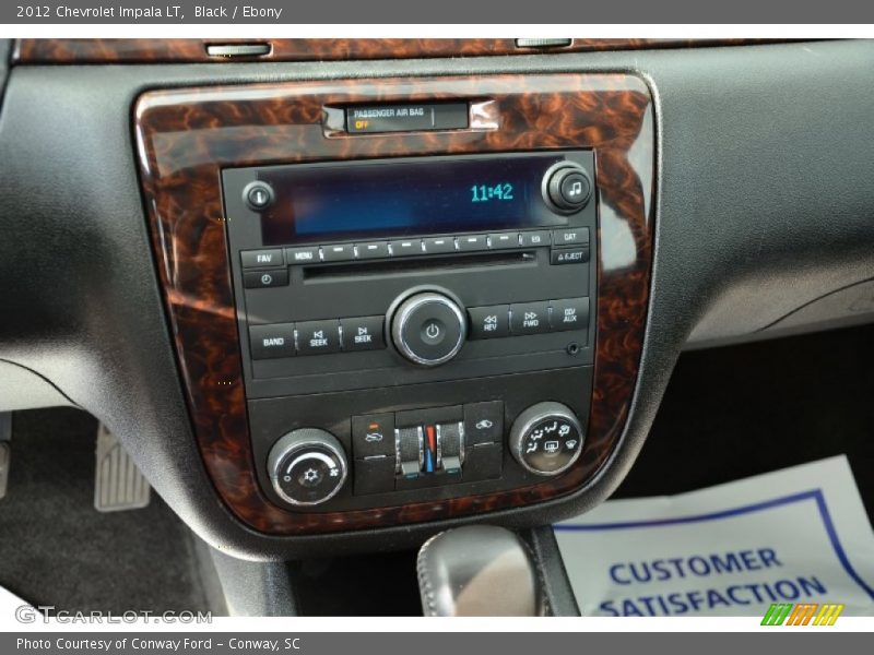 Black / Ebony 2012 Chevrolet Impala LT