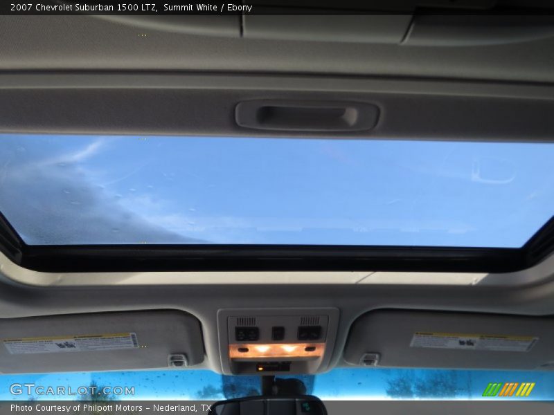 Summit White / Ebony 2007 Chevrolet Suburban 1500 LTZ