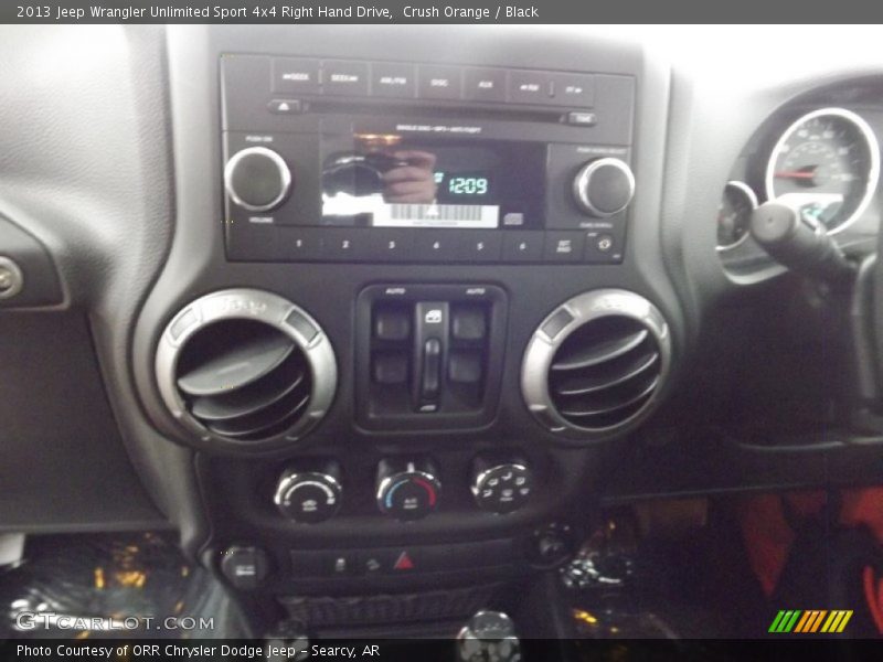 Controls of 2013 Wrangler Unlimited Sport 4x4 Right Hand Drive