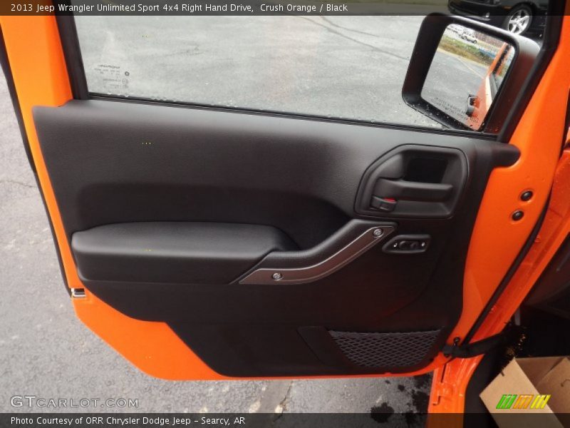 Door Panel of 2013 Wrangler Unlimited Sport 4x4 Right Hand Drive