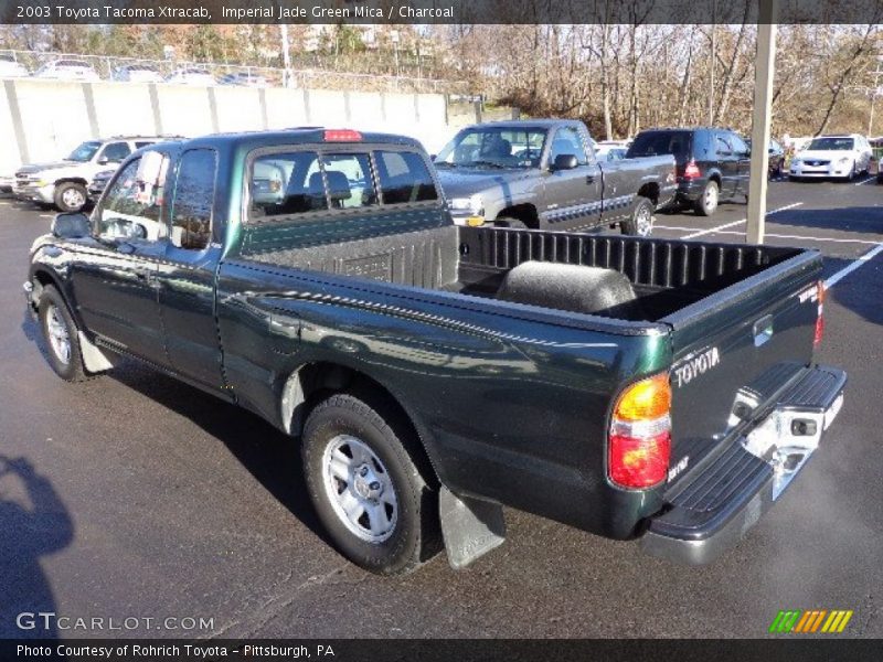 Imperial Jade Green Mica / Charcoal 2003 Toyota Tacoma Xtracab