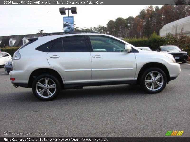 Millenium Silver Metallic / Light Gray 2006 Lexus RX 400h AWD Hybrid