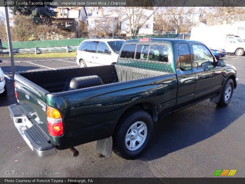 Imperial Jade Green Mica / Charcoal 2003 Toyota Tacoma Xtracab