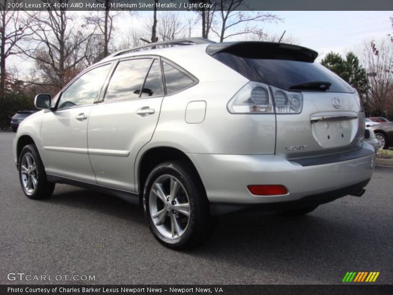 Millenium Silver Metallic / Light Gray 2006 Lexus RX 400h AWD Hybrid