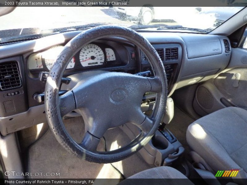 Imperial Jade Green Mica / Charcoal 2003 Toyota Tacoma Xtracab