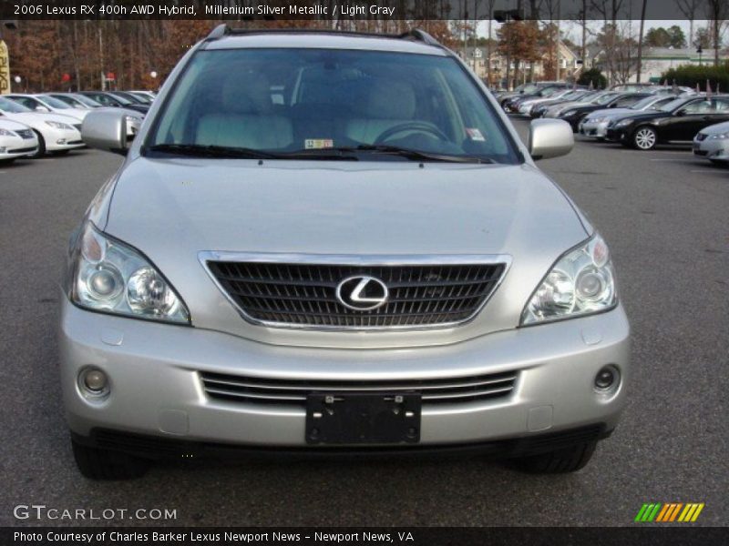 Millenium Silver Metallic / Light Gray 2006 Lexus RX 400h AWD Hybrid