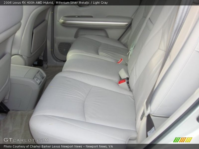 Rear Seat of 2006 RX 400h AWD Hybrid