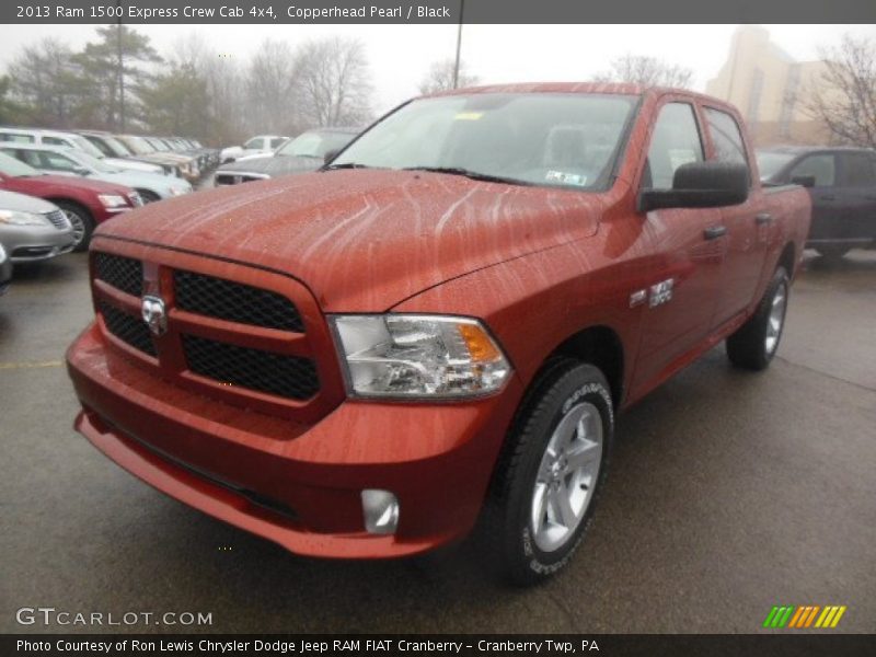 Copperhead Pearl / Black 2013 Ram 1500 Express Crew Cab 4x4