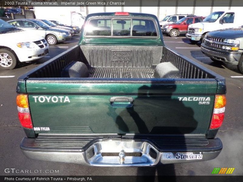 Imperial Jade Green Mica / Charcoal 2003 Toyota Tacoma Xtracab