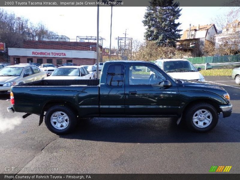 Imperial Jade Green Mica / Charcoal 2003 Toyota Tacoma Xtracab