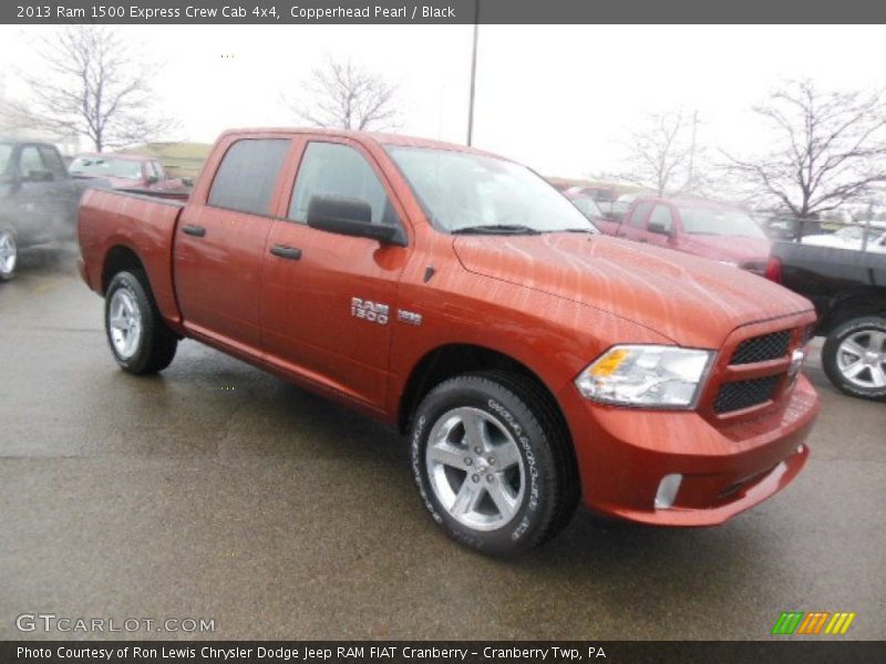 Copperhead Pearl / Black 2013 Ram 1500 Express Crew Cab 4x4