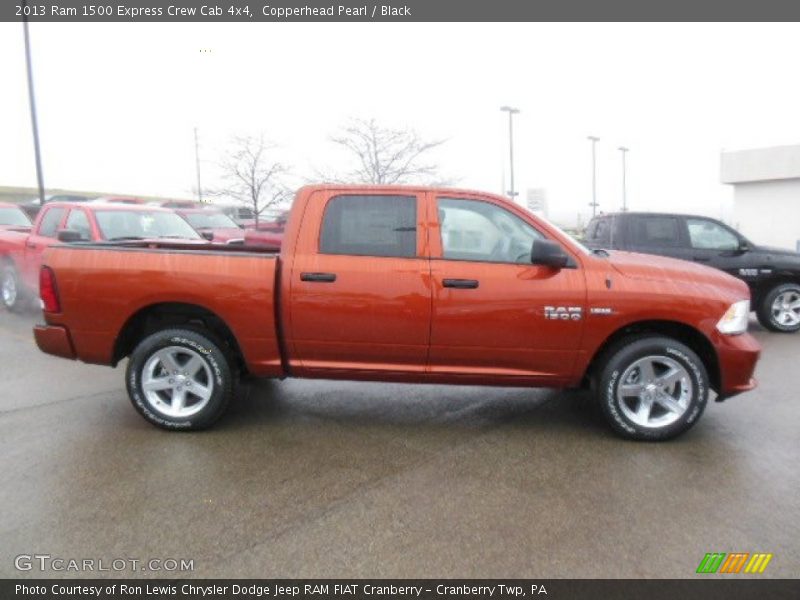 Copperhead Pearl / Black 2013 Ram 1500 Express Crew Cab 4x4