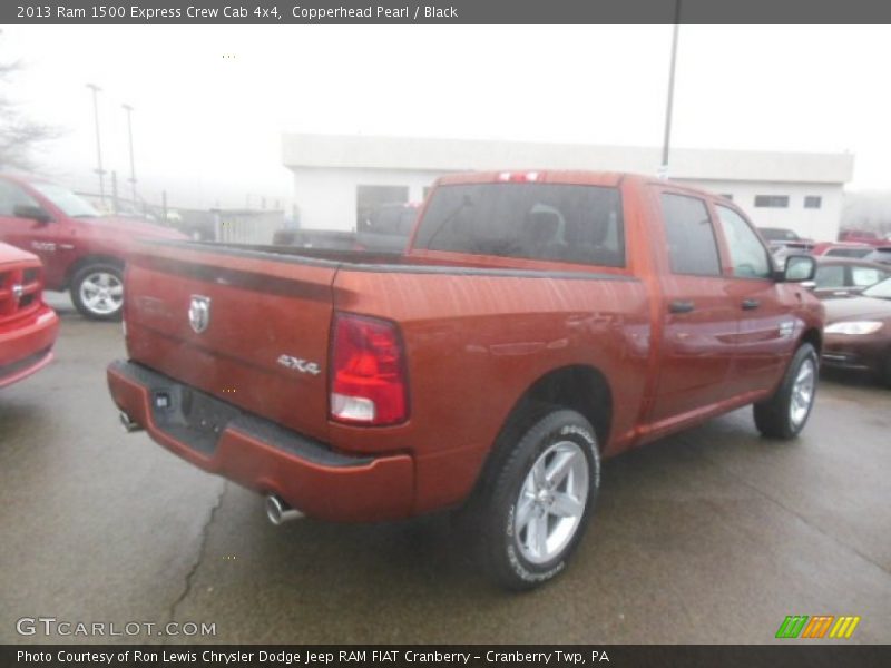 Copperhead Pearl / Black 2013 Ram 1500 Express Crew Cab 4x4