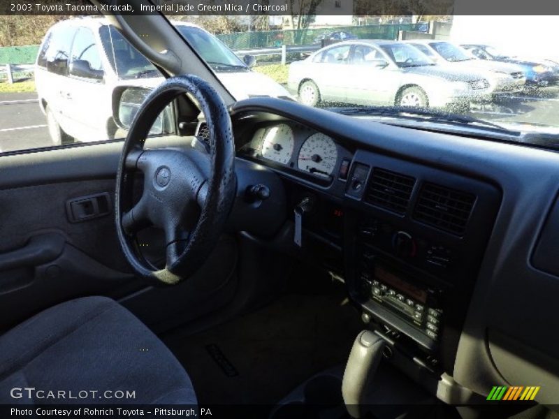 Imperial Jade Green Mica / Charcoal 2003 Toyota Tacoma Xtracab