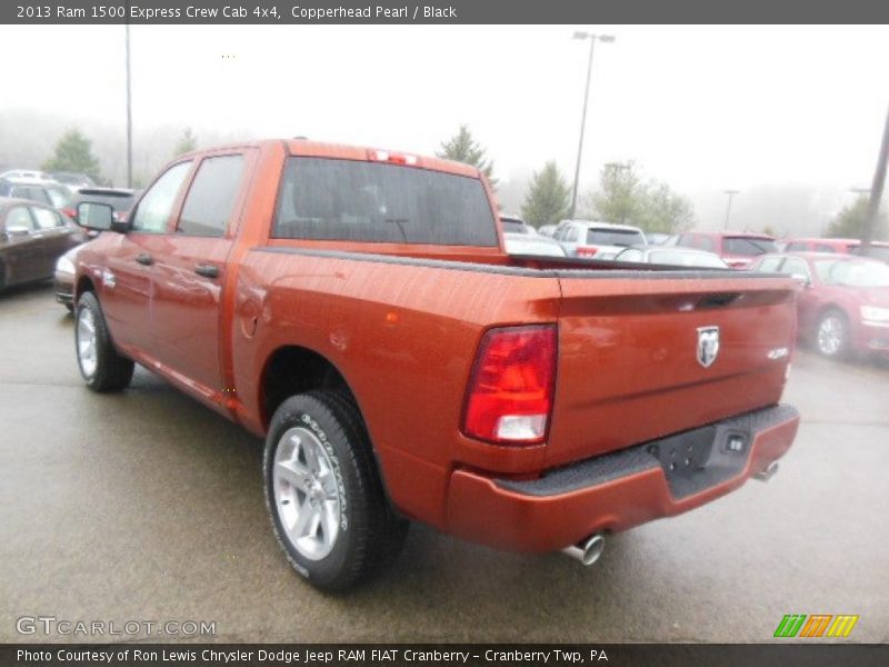Copperhead Pearl / Black 2013 Ram 1500 Express Crew Cab 4x4