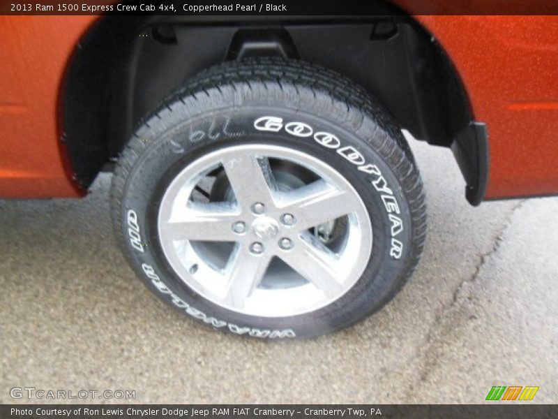 Copperhead Pearl / Black 2013 Ram 1500 Express Crew Cab 4x4