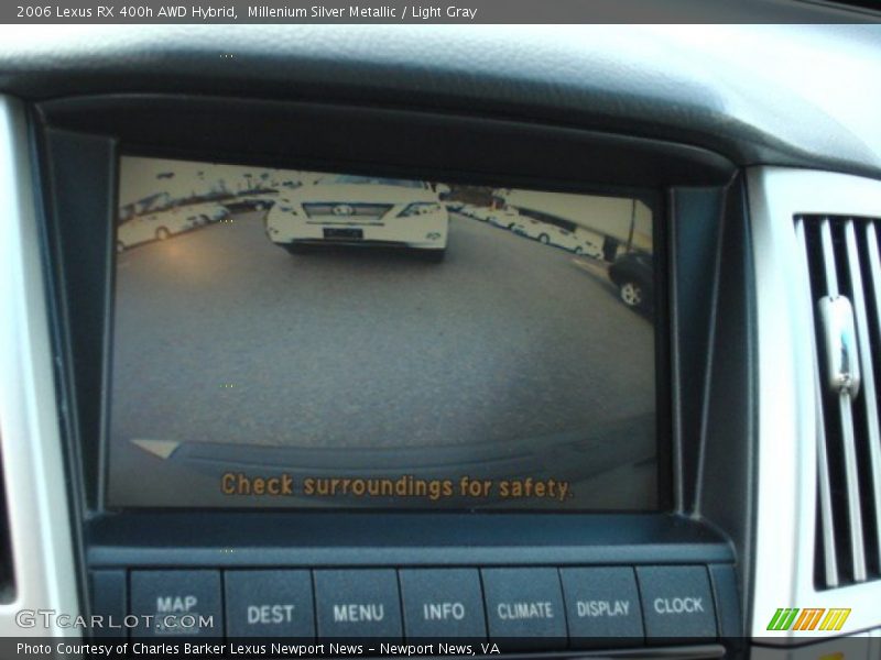 Millenium Silver Metallic / Light Gray 2006 Lexus RX 400h AWD Hybrid
