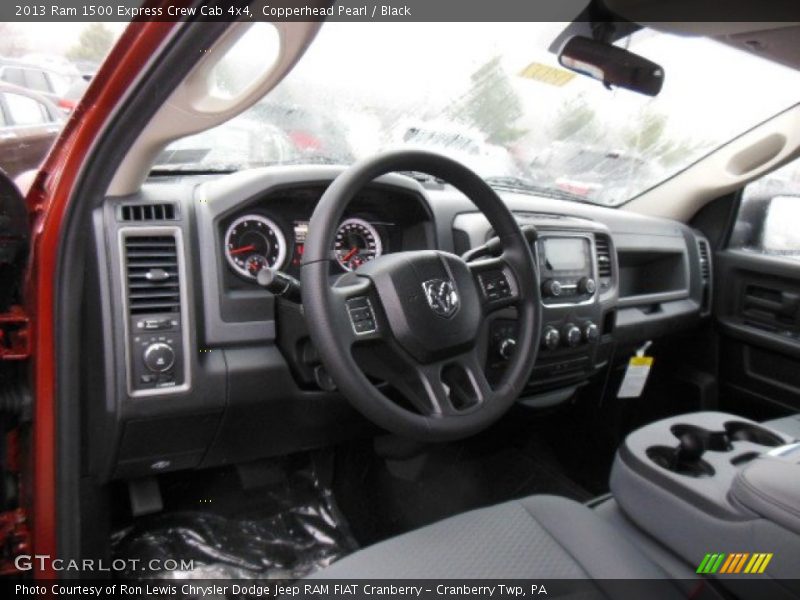 Copperhead Pearl / Black 2013 Ram 1500 Express Crew Cab 4x4