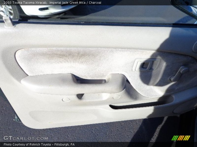 Imperial Jade Green Mica / Charcoal 2003 Toyota Tacoma Xtracab