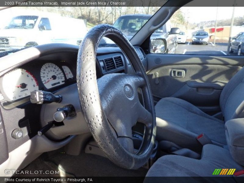 Imperial Jade Green Mica / Charcoal 2003 Toyota Tacoma Xtracab