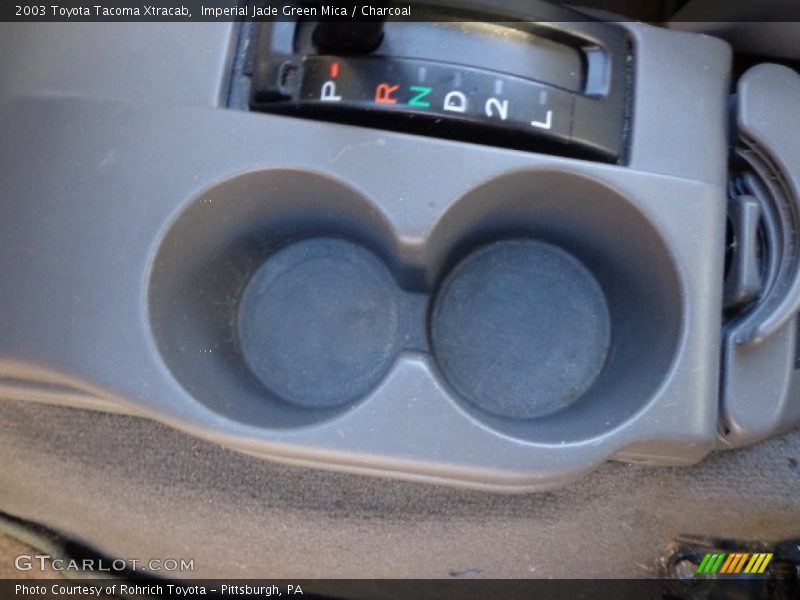 Imperial Jade Green Mica / Charcoal 2003 Toyota Tacoma Xtracab