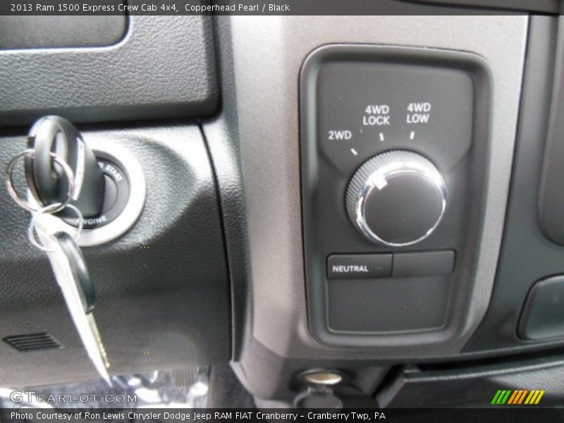 Copperhead Pearl / Black 2013 Ram 1500 Express Crew Cab 4x4