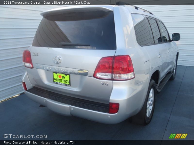 Classic Silver Metallic / Dark Gray 2011 Toyota Land Cruiser