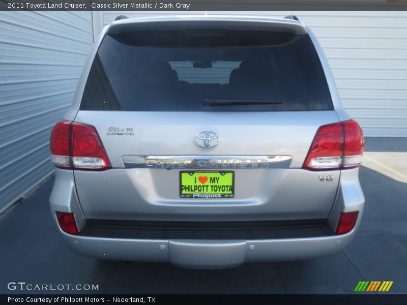 Classic Silver Metallic / Dark Gray 2011 Toyota Land Cruiser