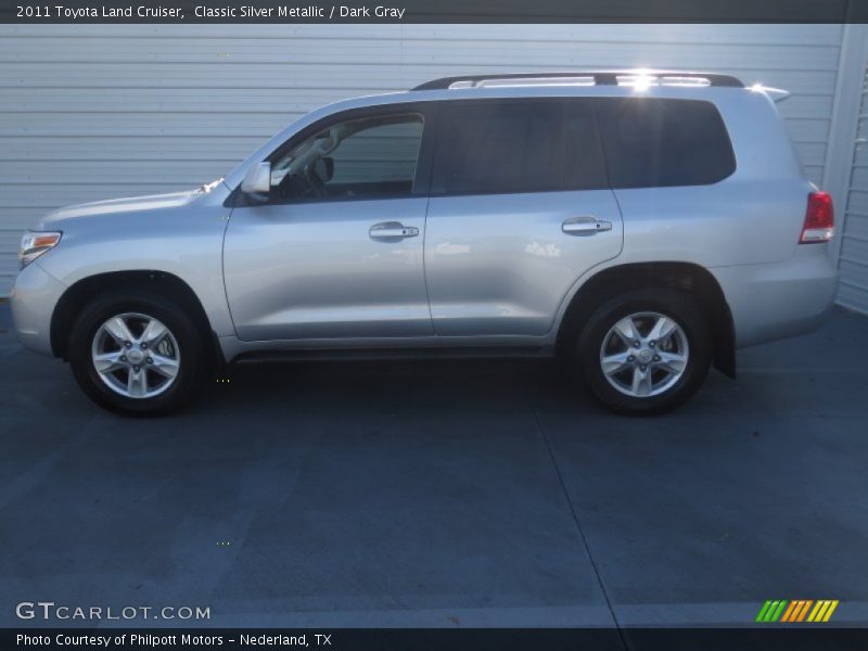Classic Silver Metallic / Dark Gray 2011 Toyota Land Cruiser