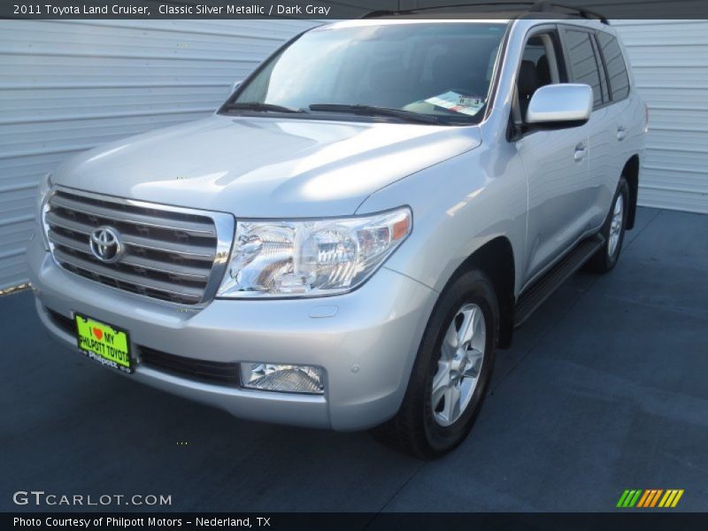 Classic Silver Metallic / Dark Gray 2011 Toyota Land Cruiser