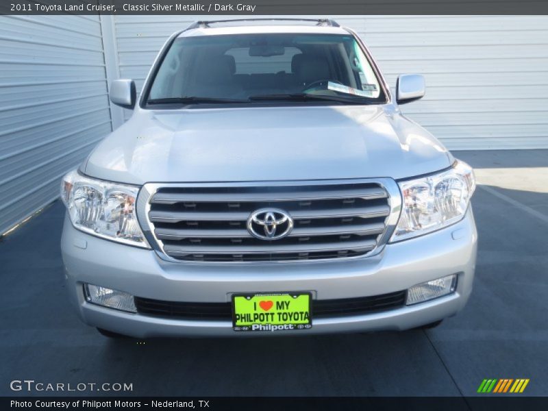 Classic Silver Metallic / Dark Gray 2011 Toyota Land Cruiser