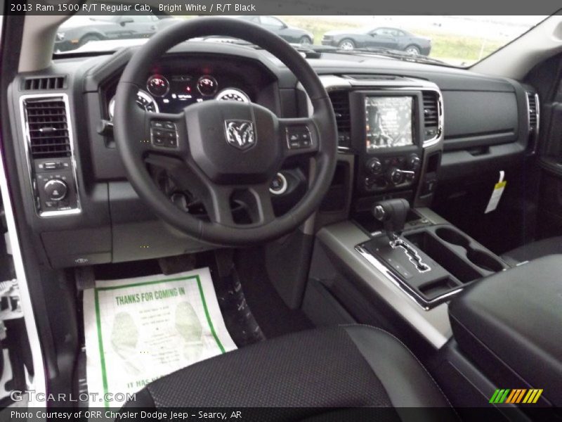 R/T Black Interior - 2013 1500 R/T Regular Cab 