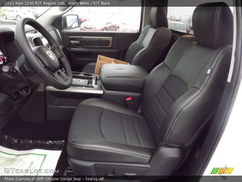 Front Seat of 2013 1500 R/T Regular Cab