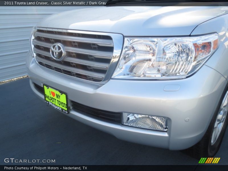 Classic Silver Metallic / Dark Gray 2011 Toyota Land Cruiser