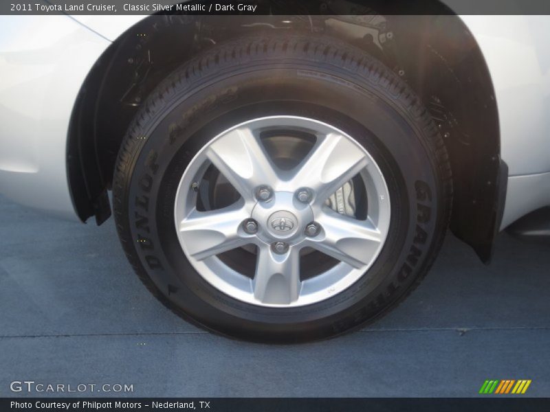 Classic Silver Metallic / Dark Gray 2011 Toyota Land Cruiser