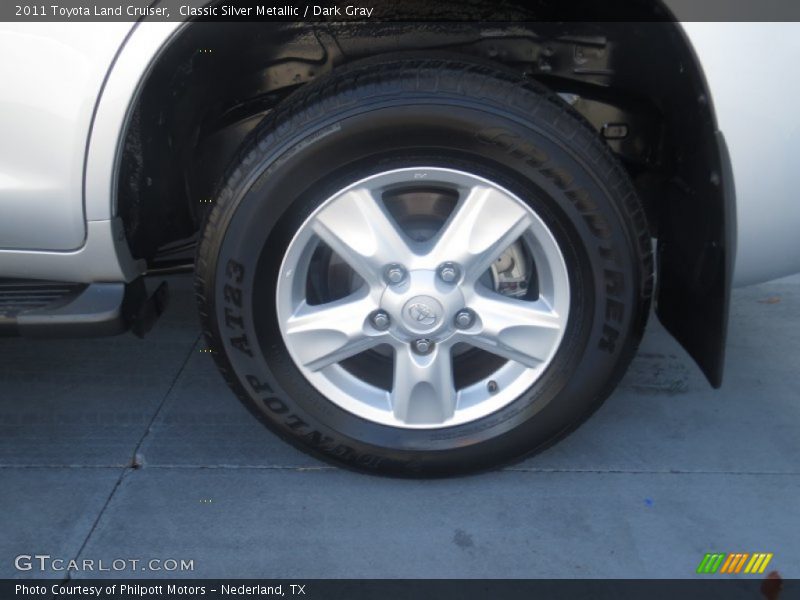 Classic Silver Metallic / Dark Gray 2011 Toyota Land Cruiser