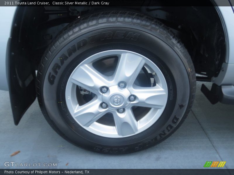 Classic Silver Metallic / Dark Gray 2011 Toyota Land Cruiser