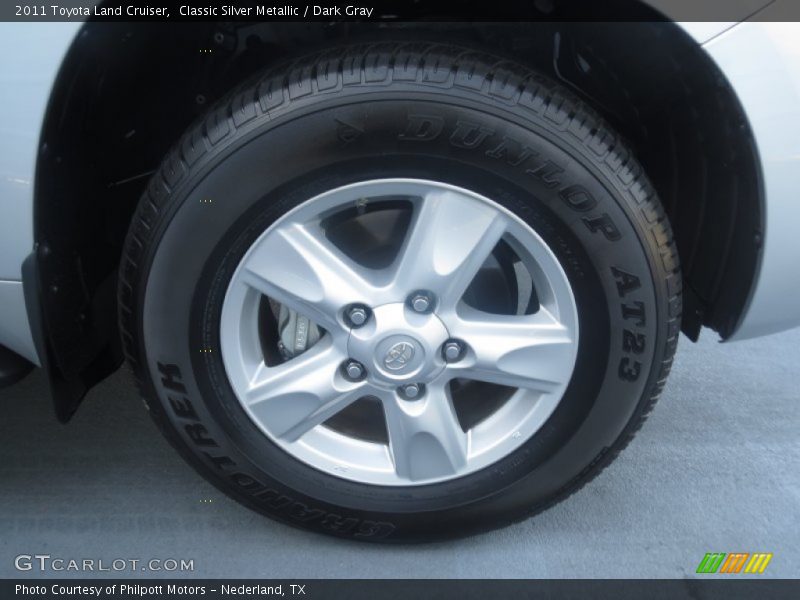 Classic Silver Metallic / Dark Gray 2011 Toyota Land Cruiser